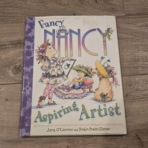 Fancy Nancy Aspiring Artist Childrens Book First Grade Reading Summer Reading